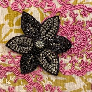 Anthropologie beaded hair clip